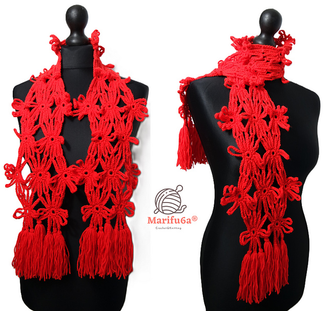 Daisy scarf