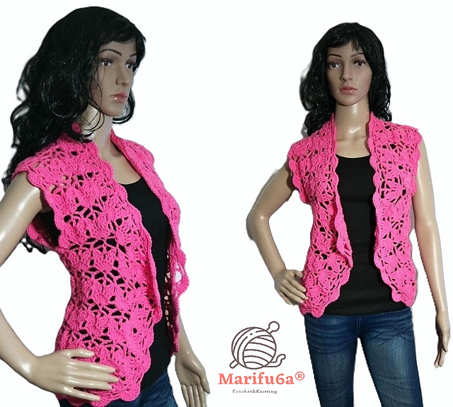 Easy pink vest