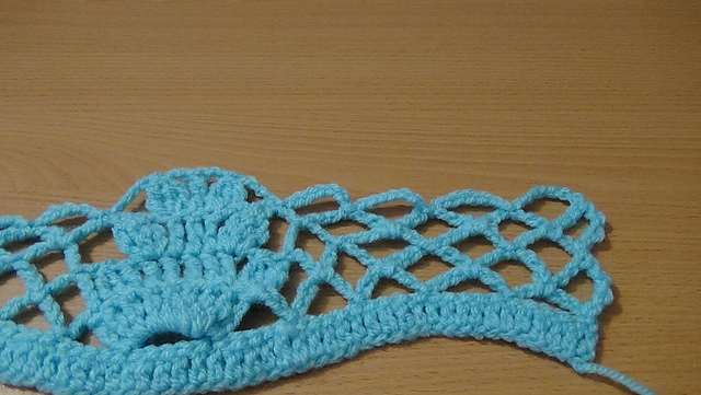 crochet lace pullover