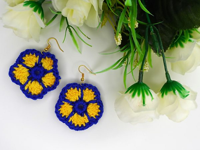 Earring flowers