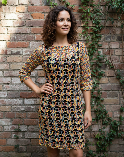 Easy multicolored dress