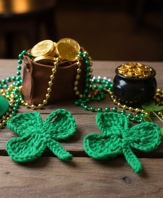 Ravelry: Shamrock Applique pattern by Marina Zvirgzdina