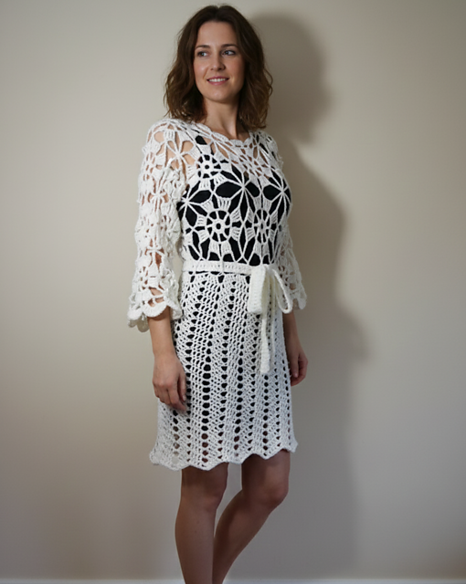 white dress tunic
