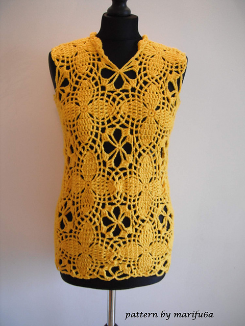 easy yellow tunic