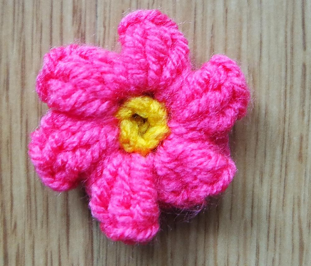 puff flower rug afghan