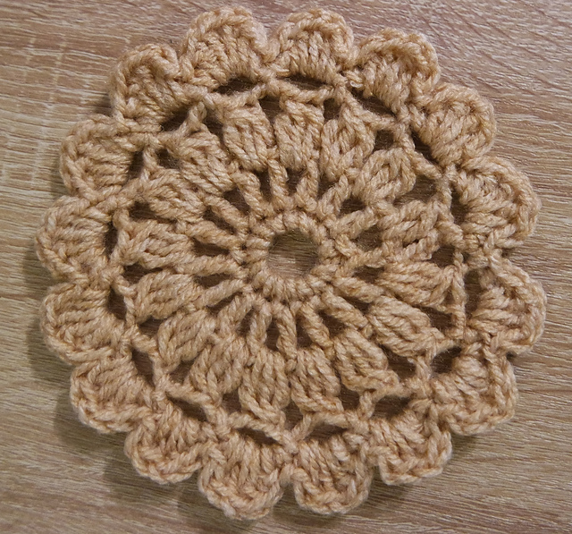 Beige coaster