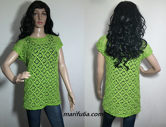 easy spider top tunic