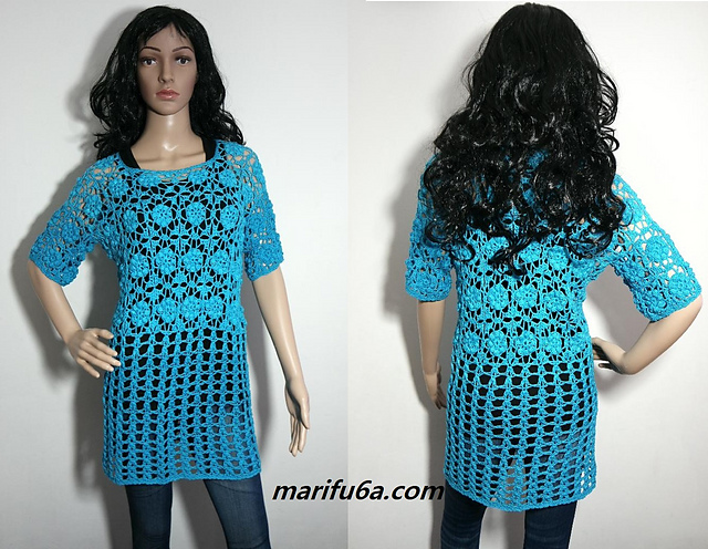 blue tunic