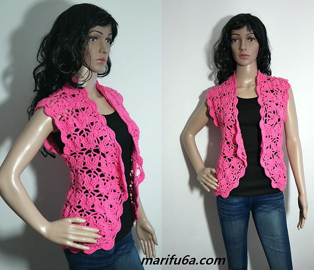 pink vest
