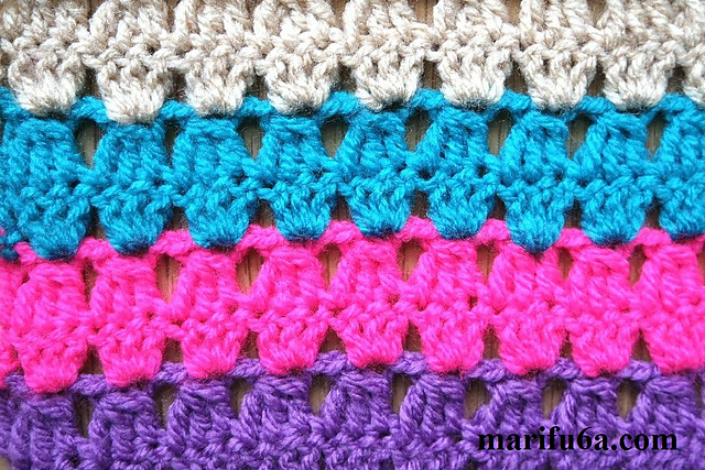 colorful rhombus blanket