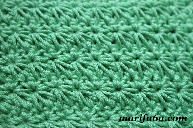Star stitch blanket