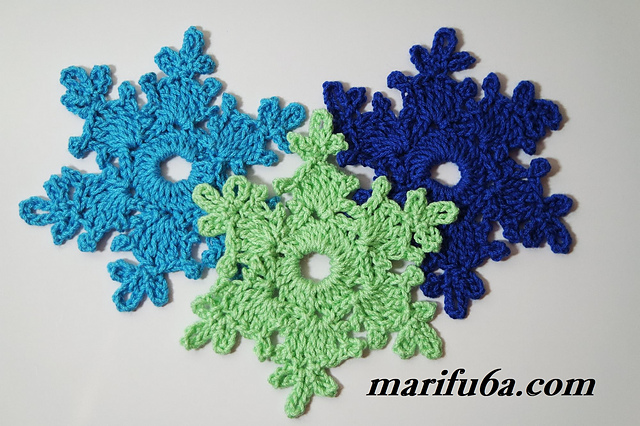 easy snowflake doily