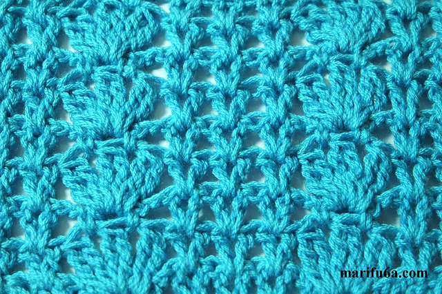 lace shell  blanket