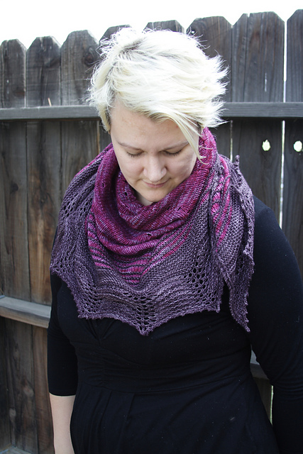 Baja Sunset Shawl