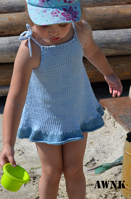 Short dress *Sky*