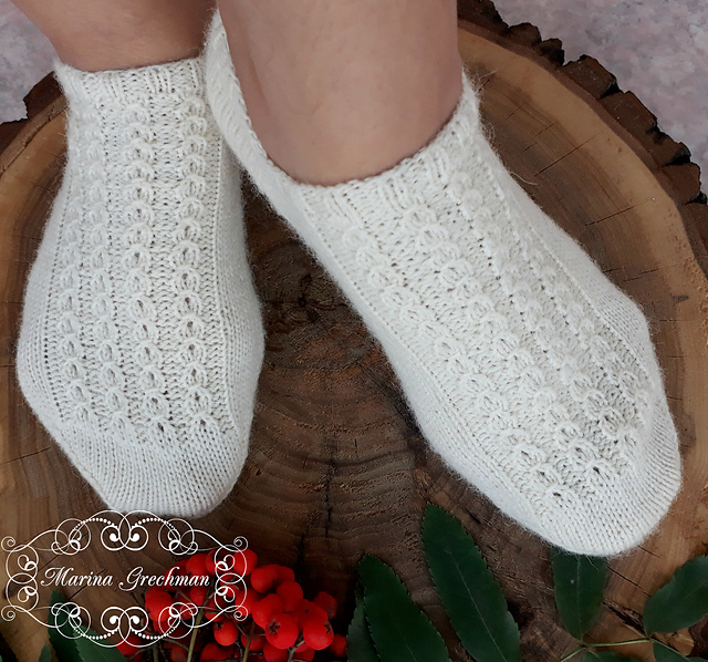 Slippers "Bead"