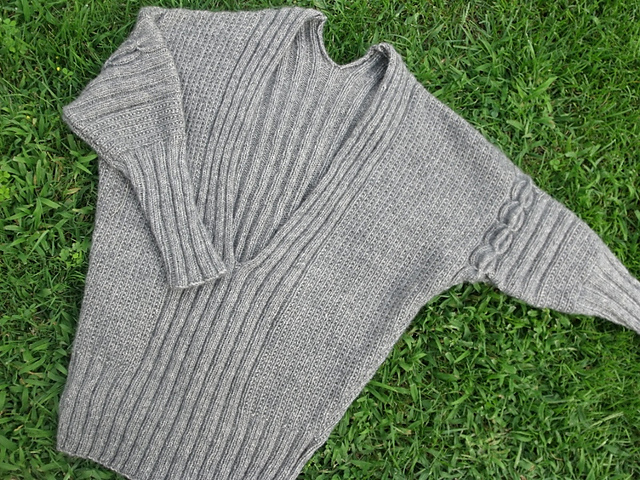 # 02 Sweater with Dolman Sleeves
