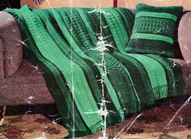 Otway Afghan and Cushion