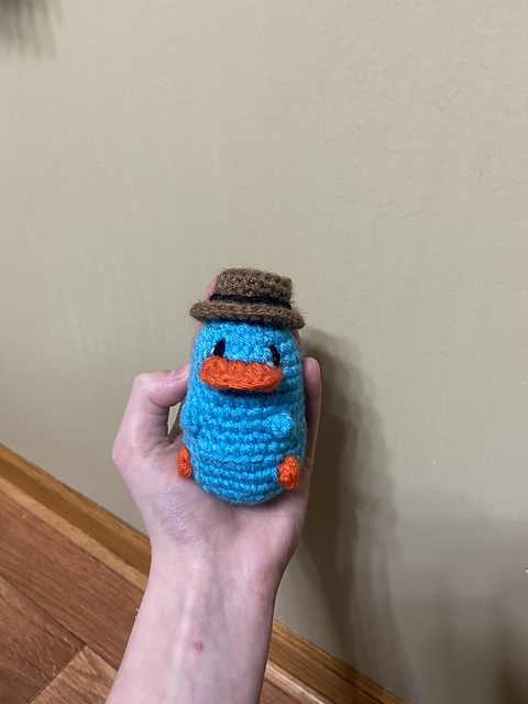 No Sew Perry the Platypus