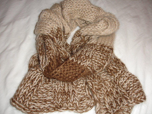 Andrew - Men's Basketweave Scarf