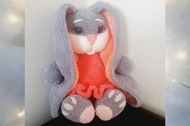 Amigurumi bunny, baby rabbit