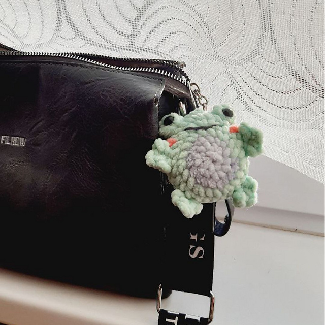 Mini Frog Plushie