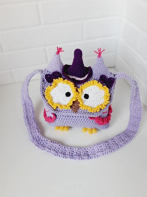 baby owl shoulder bag