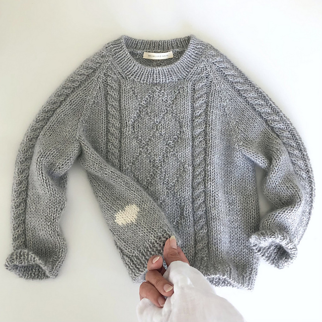Ravelry: Love for Argyle Sweater 1 (1 - 5 y) pattern by Marjolijn