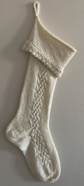 Celtic Plaits Christmas Stocking