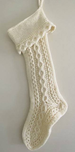 Celtic Rice & Honey Christmas Stocking