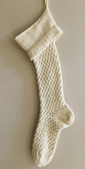Celtic Weave Christmas Stocking