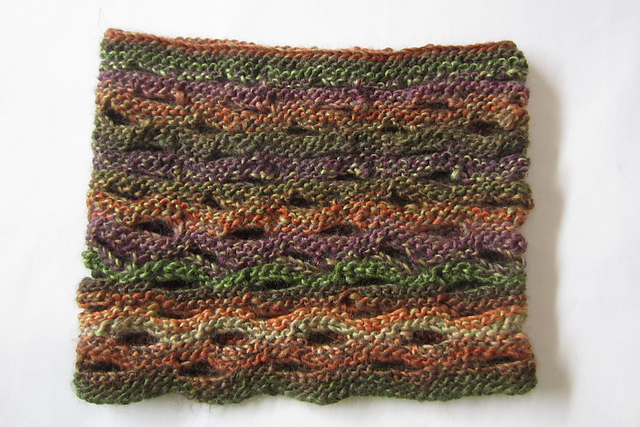 F328 Swiss Cheese Scarf