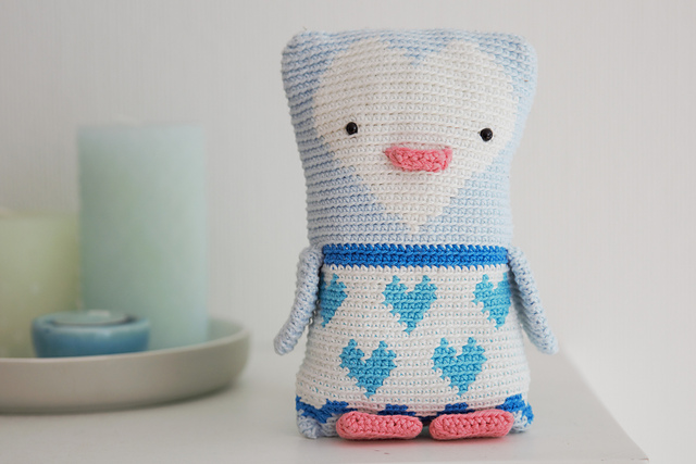 Stuffed toy penguin