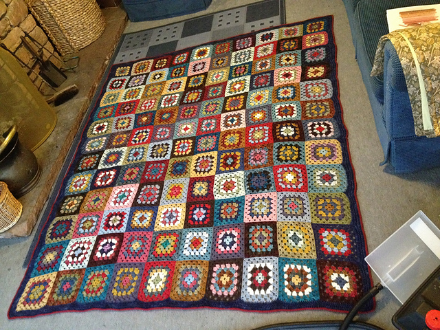 Ravelry: Sofa Blanket pattern by Sarah London
