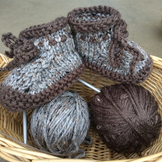 Knitted Booties