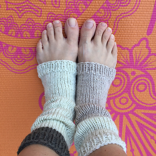 Ravelry: Knitted Yoga Socks pattern by Marni Reecer