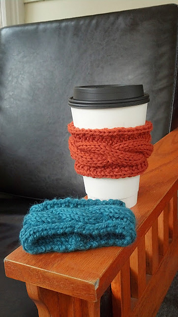 Mocha Twist Coffee Cozy