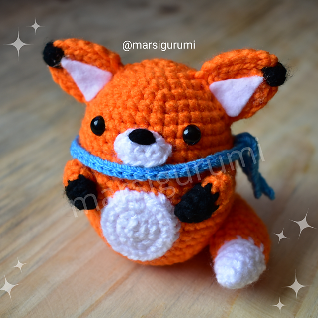 Little fox amigurumi