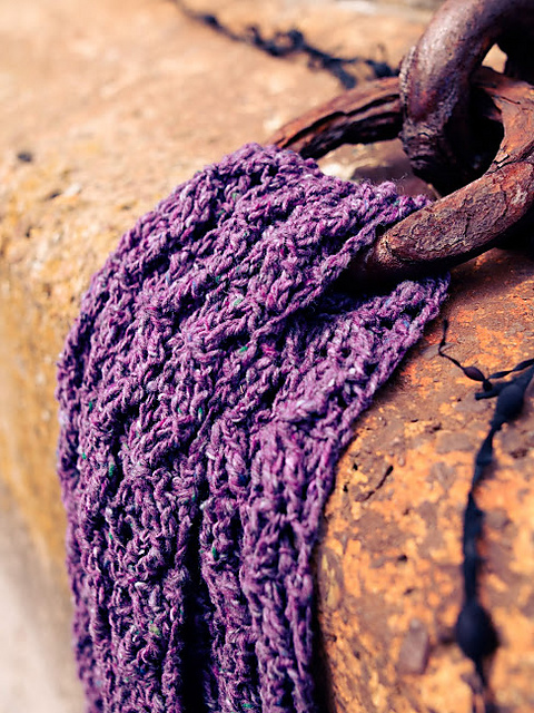 Tweed with a Twist Scarf