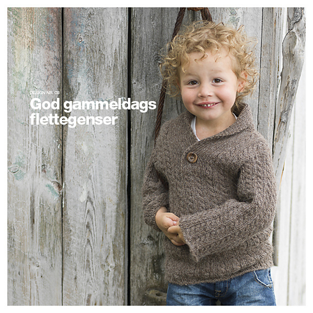God gammeldags flettegenser