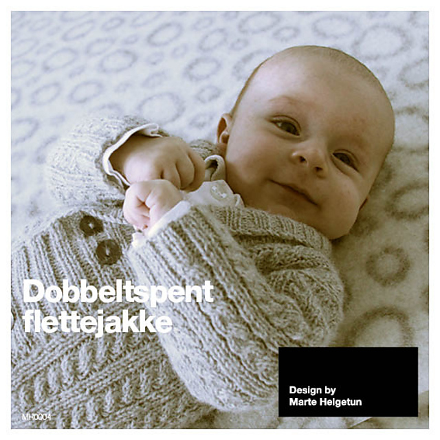 Dobbeltspent flettejakke