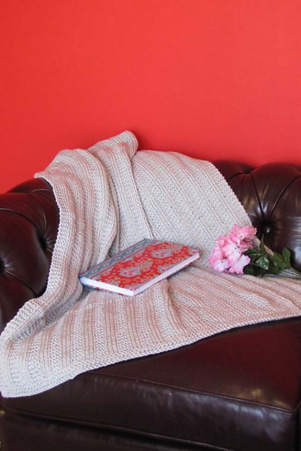 Textured Weekend Throw