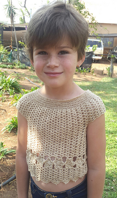 Top for a Little Girl