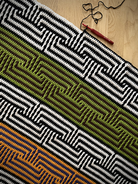 The "Devil´s Dance Floor" Blanket