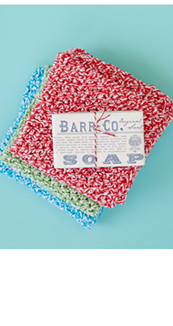 Secret Santa Washcloths