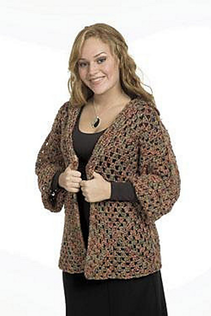 1293 Crochet Lace Jacket