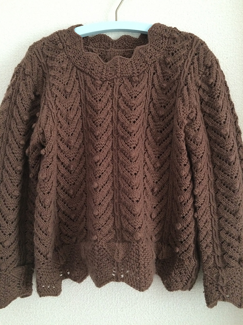 #13 Scalloped Pullover