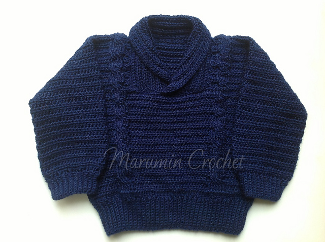CA012 Wide Braid Pullover