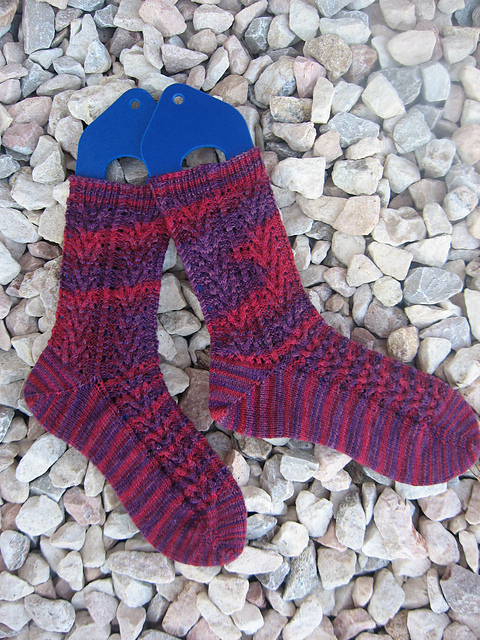 Branches and Blooms Socks