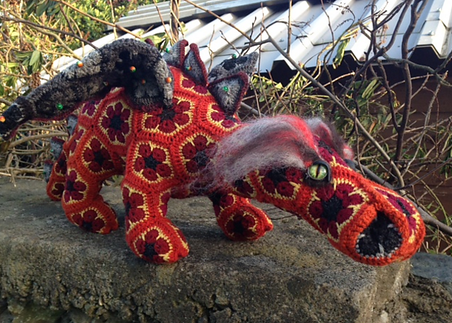 Ravelry: mary-jane-watson's Smaug the African Flower Dragon